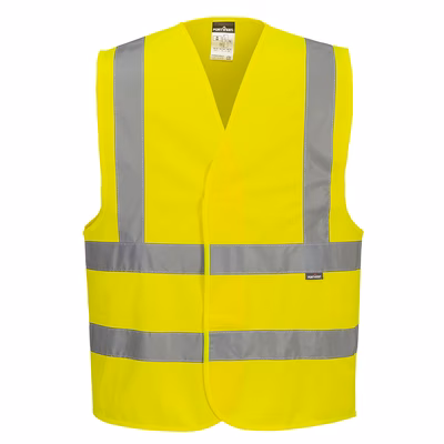 Immagine di Gilet PORTWEST ES470 colore giallo taglia XXXXXXL