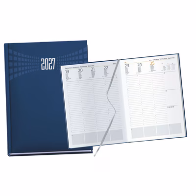 Immagine di Agenda maxi settimanale f.to 21x29,7 blu