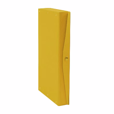 Immagine di Portaprogetti ELICA in fibrone s/foro D4 25x35 giallo