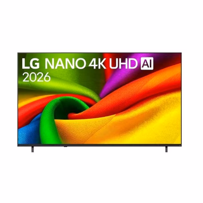 Immagine di Tv 55" uhd 4K (3840x2160) LG ELECTRONICS 55 NANO AI NU85 4K ULTRA HD WEBOS26 - PIEDINI LATE 55NU850B
