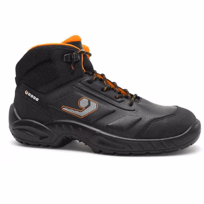 Immagine di Calzatura alta BASE MONTMARTRE TOP S3S LG FO SR nero/arancione taglia 42