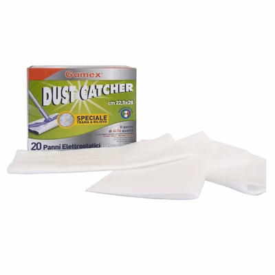 Immagine di Panni catturapolvere usa e getta GAMEX cm 22,5x28 - 20 pezzi