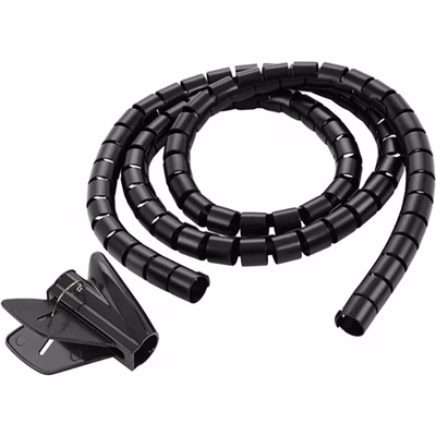 Immagine di Guaina fasciacavi cm 250 diametro 25 mm nero