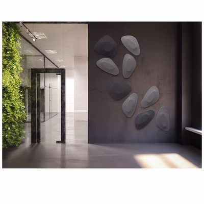 Immagine di Pannello fonoassorbente CLIMBING cm 73,5x40,5 colore grigio