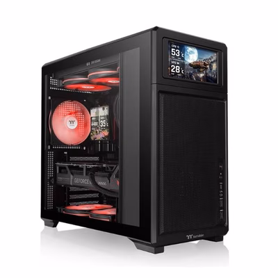 Immagine di Cabinet midi-tower nero THERMALTAKE CA11M00M1WN00