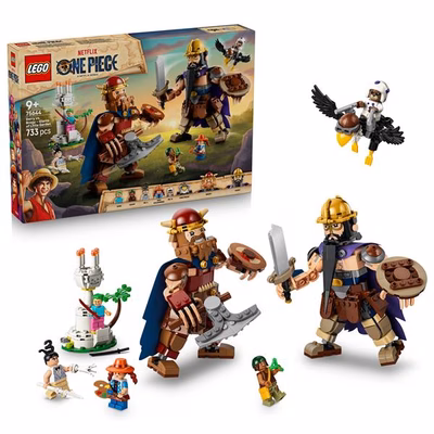 Immagine di Costruzioni LEGO Dori contro Brogi Giganti di Little Garden 75644