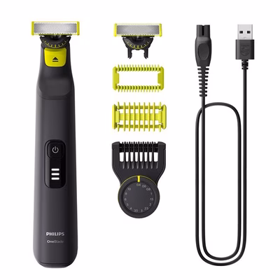 Immagine di Regolabarba ricaricabile nero PHILIPS ONE BLADE PRO 360 QP6542/15 QP6542/15