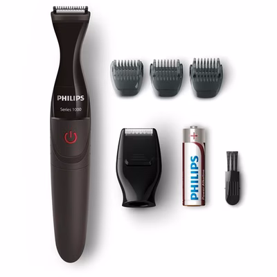 Immagine di Regolabarba a batterie nero PHILIPS Multigroom series 1000 MG1100/16