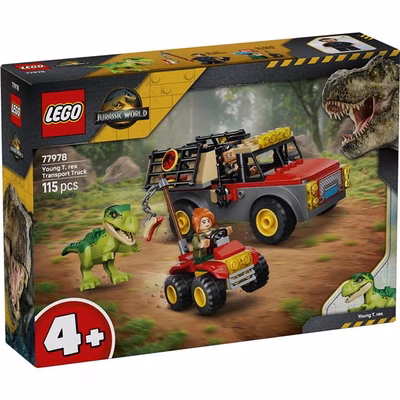 Immagine di Costruzioni LEGO Camion da trasporto per il giovane T. rex 77978