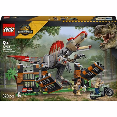 Immagine di Costruzioni LEGO Fuga dal dinosauro Spinosauro 77982
