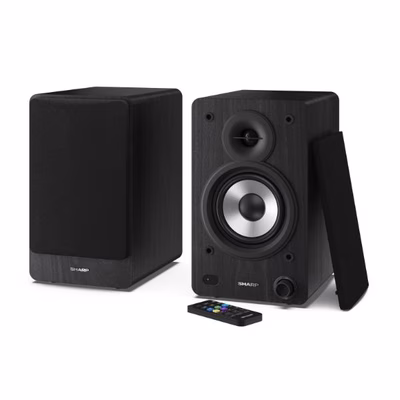Immagine di Cassa per Smartphone/Tablet/Mp3 nero SHARP Altoparlanti da scaffale CP-SS30BK CP-SS30BK