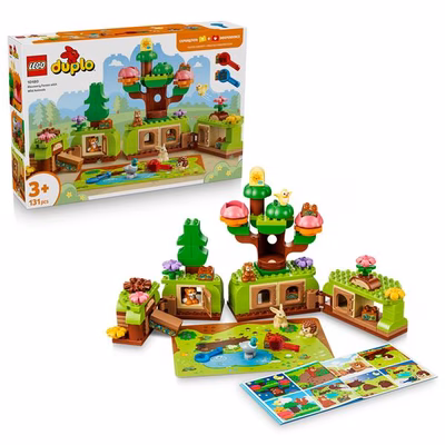 Immagine di Costruzioni LEGO Foresta esplorativa con animali selvatici 10480