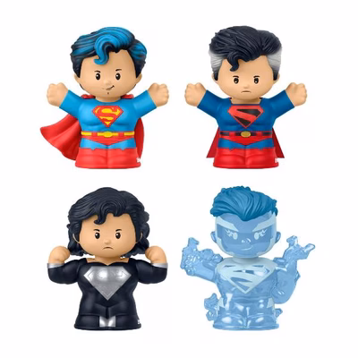 Immagine di Play set MATTEL Little People Collector - Superman Through the Age JFD63