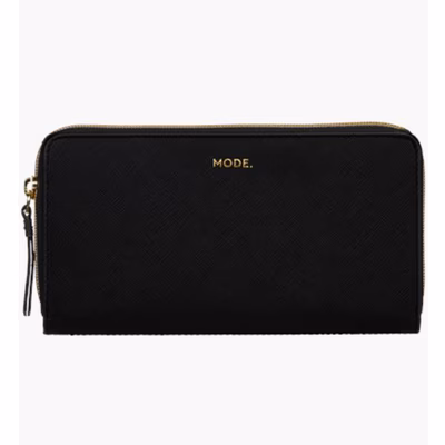 Immagine di Universale pelle nero DBRAMANTE 1928 LA Purse - Portafoglio in Pelle Saffiano - Night B LAPUNIBL5254