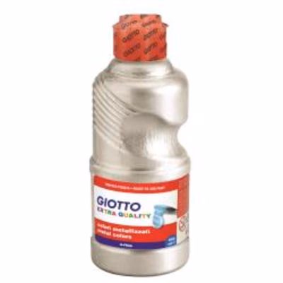 Immagine di Flacone 250ml tempera argento metal
