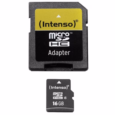 Immagine di Memory Card micro sd hc 16GB INTENSO MICRO SD CLASSE 4 16GB 3403470