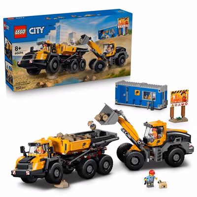 Immagine di Costruzioni LEGO Camion ribaltabile e pala meccanica 60494