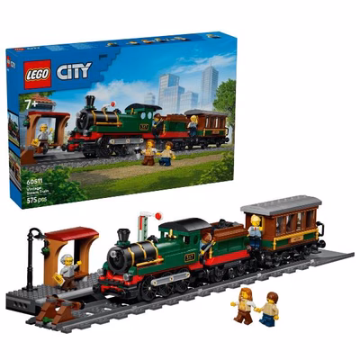 Immagine di Costruzioni LEGO Treno a vapore vintage 60511A