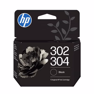 Immagine di Inkjet nero HP Cartuccia di inchiostro nero originale HP 302/304 B7RT7AE