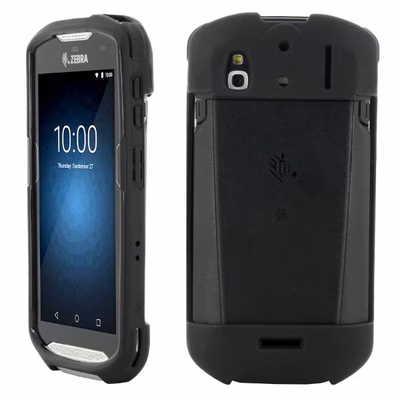 Immagine di Computer tattile zebra (tc) plastica riciclata nero MOBILIS Custodia rugged PROTECH per Zebra TC51 -