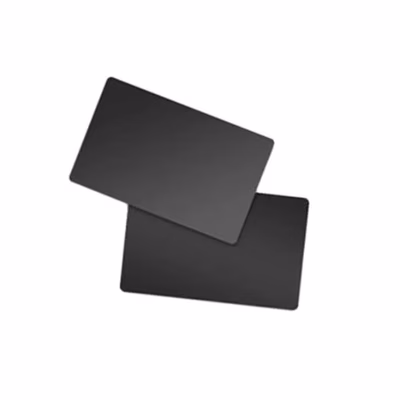 Immagine di Card food safe pvc 30 mil/black