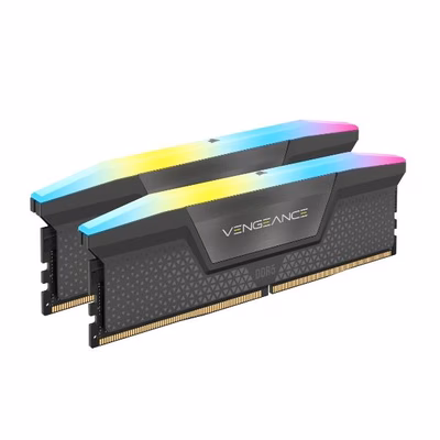 Immagine di Modulo di memoria dimm 16GB ddr5 tft 6.000 mhz CORSAIR VENGEANCE RGB DDR5 16GB 2X8GB 6000 MT/s CL