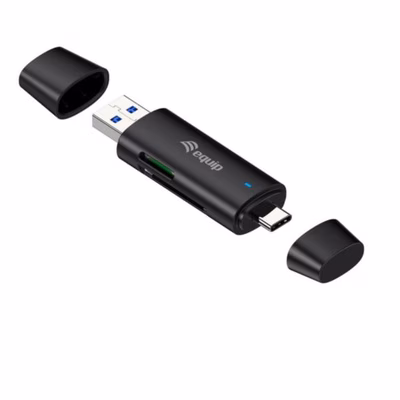 Immagine di Dual connector card reader 5gbps,