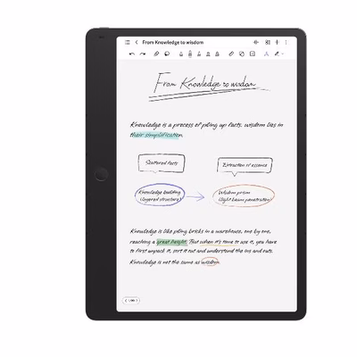 Immagine di Tablet 11,5" android 8GB TCL MOBILE TCL NOTE A1 NXTPAPER GREY 8/256GB T-PEN PRO + MAGN 9566X-2BLCA1