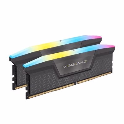 Immagine di Modulo di memoria dimm 32GB ddr5 tft 6.000 mhz CORSAIR VENGEANCE RGB DDR5 32GB 2X16 6000 Z38 CMH3