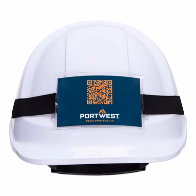Immagine di Universal helmet badge holder PORTWEST PA40 colore nero
