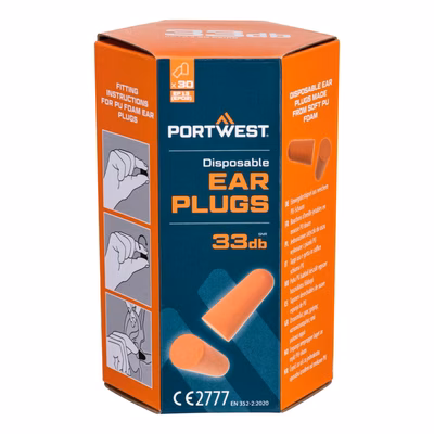 Immagine di Tappi in pu 30 paia PORTWEST EP13 colore arancione