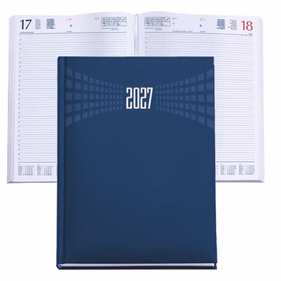 Immagine di Agenda maxi giornaliera f.to A4 21x29,7 blu