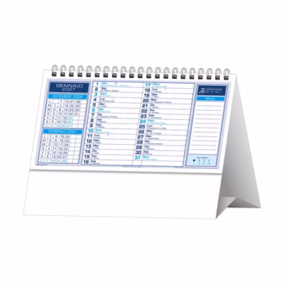 Immagine di Calendario da tavolo Classic 19x14,5 blu