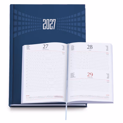 Immagine di Agenda Matra giornaliera f.to 17x24 blu