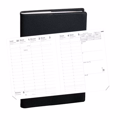 Immagine di Agenda Quo Vadis Impala Presidente 21x27 nero