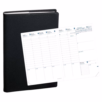 Immagine di Agenda Quo Vadis Impala Prenote 21x29,7 nero