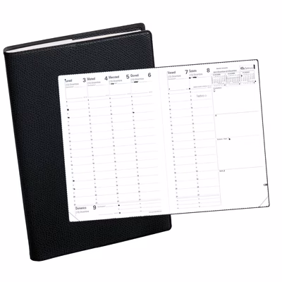 Immagine di Agenda Quo Vadis Impala Ministro 16x24 nero