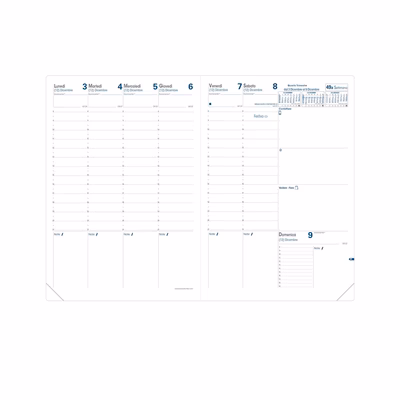 Immagine di Ricambio agenda Quo Vadis Prenote 21x29,7 bianco
