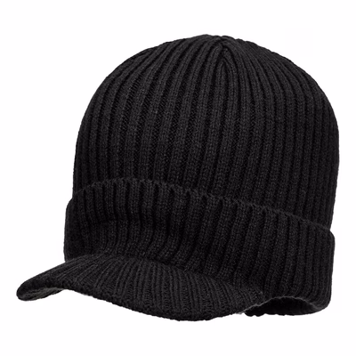 Immagine di Cappello beanie con visiera PORTWEST HA24 colore nero