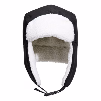 Immagine di Cappello da trapper foderato in sherpa PORTWEST HA33 colore nero