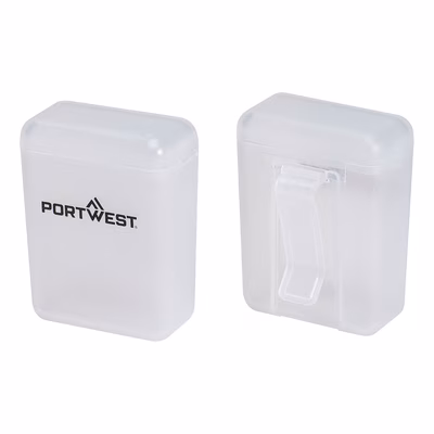 Immagine di Contenitore per tappi per orecchie pk50 PORTWEST PA09 colore bianco