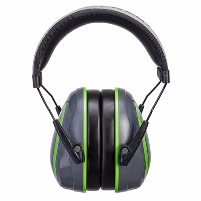 Immagine di Hv extreme ear defenders basso PORTWEST PW72 colore Grey/Green