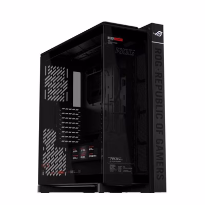 Immagine di Cabinet midi-tower nero ASUS ROG CRONOX GR801 CURVE taglia ARGB BLACK 90DC00T0-B09030