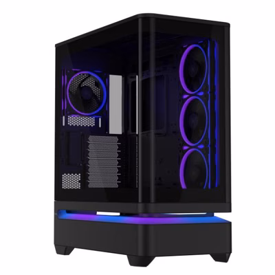 Immagine di Cabinet midi-tower nero ASUS PRIME AP304 taglia ARGB BLACK 90DC0110-B19000