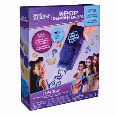 Immagine di Gioco di società SPIN MASTER Cool Maker KPOP DH Shimmer Me Roll Crea Tatoo 6077609