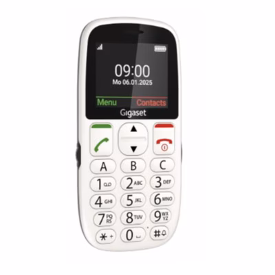 Immagine di Smartphone GIGASET TELEFONO CELLULARE GL395 WHITE S30853H1230R103
