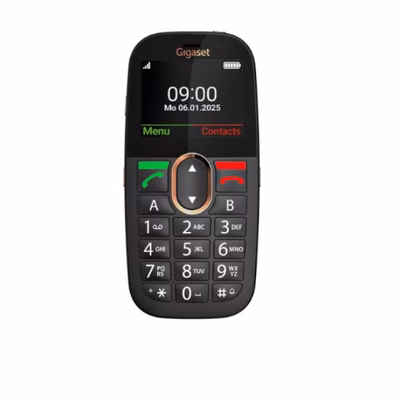 Immagine di Smartphone GIGASET TELEFONO CELLULARE GL695 BLACK S30853H1234R101