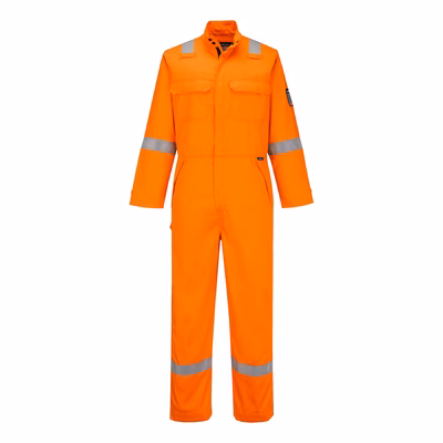 Immagine di Tuta da lavoro multinorma PORTWEST FR513 colore arancione taglia XS