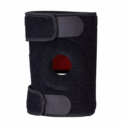 Immagine di Supporto per ginocchio a rotula aperta PORTWEST PW84 colore nero