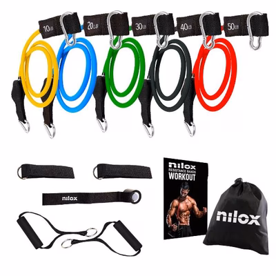 Immagine di Nilox set elastici fitness
